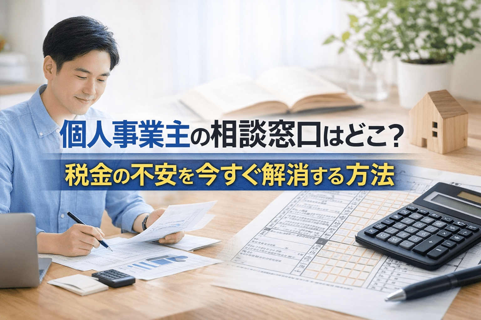 個人事業主の相談窓口はどこ？税金の不安を今すぐ解消する方法